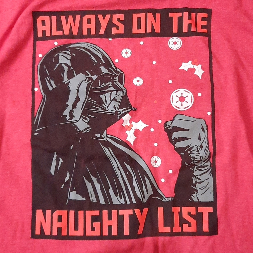 Star Wars long sleeve t-shirt. Size youth Large